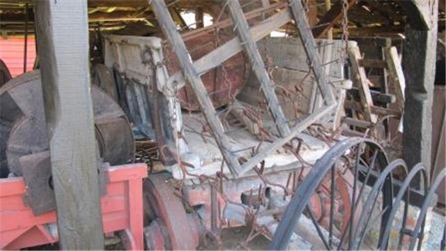 Boerenwagen met vast zijbord, Karrenmuseum Essen